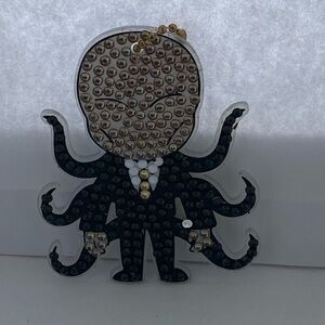 Handmade diamond art Halloween keychain